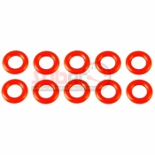 LC RACING, C7010 DIFF O-RING RED 5X2 (10)