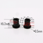 PN RACING, MR2056FL DOUBLE A ARM DELRIN SPRING HOLDER H5.2/LP0.5 2 PCS
