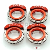 MX02 BRAKE DISC GT LARGE RED CALIPER DECORATION FOR 1/28 SCALE