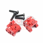 XTRA SPEED, XS-SCX230050RD ALUMINIUM 6061 T6 LOWER SUSPENSION LINK MOUNT 2PCS FOR AXIAL SCX10 II RED