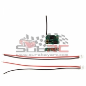 PN RACING, 500806 2.4GHZ 3CH MICRO RECEIVER COMPATIBLE DSM2