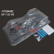 ATOMIC, AMZ-OP011-MP1L MRZ LEXAN PAN CAR BODY MP1 WB102MM