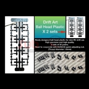 DRIFT ART, BEP BALL END PLASTIC FOR DRIFT ART