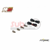 ATOMIC, BZ17-12 REAR CAMBER LINK AND BALL HEADS 2 SET