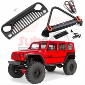 CB1182 SCX10 II JEEP WRANGLER UNLIMITED CRC 1/10 4WD RTR W/ BUMPER ANGRY EYES GRILL COMBO