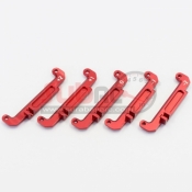 KYOSHO, MBW027R SETTING STREERING PLATE SET RED