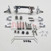 PN RACING, MR2500S MR02 UNEQUAL A-ARM SILVER