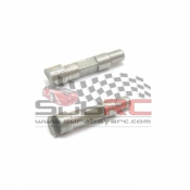 PN RACING, MR2506 MINI-Z MR02/03 DOUBLE A-ARM STAINLESS STEEL UPPER ARM PIN 2PCS