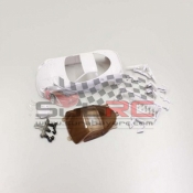 KYOSHO, MZN124 599XX WHITE BODY NON DECORATION (DISCONTINUED PRODUCTS)