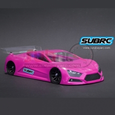 SBRC-B002P 1/28 LEXAN TOURING BODY ZENVO ST1 CLEAR PRACTICE VERSION 0,7MM