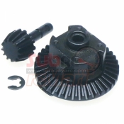 XTRA SPEED, XS-SCX22404 STEEL CROWN GEAR SET FOR FRONT REAR DIFFERENTIAL AXLE FOR AXIAL SCX10
