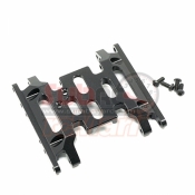 XTRA SPEED, XS-SCX230051BK ALUMINIUM 6061 T6 CHASSIS PLATE FOR AXIAL SCX10 II BLACK