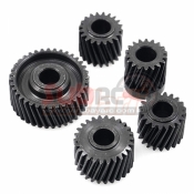 XTRA SPEED, XS-SCX230081 HEAVY DUTY STEEL HELICAL PINEAPPLE TRANSMISSION SET FOR AXIAL SCX10 II