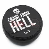 YEAH RACING, YA-0490 1/10 TIRE COVER FOR 1.9 CRAWLER WHEELS - CRAWL FROM HELL