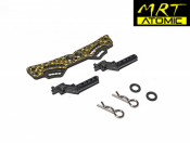 ATOMIC, MRTP-UP07 CARBON REAR SHOCK STAU AND BODY POST
