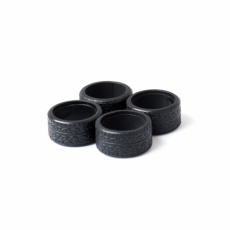 GK-003 GECKO REAR TIRE RS1 SOFT 4PCS FOR MINIZ