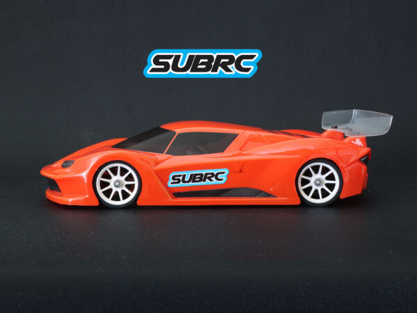 SBRC-B015L Subrc 1/28 Lexan Bodyshell Xbow2 98mm - Lightweight Version (Clear) - Image 3