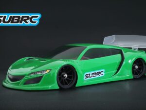 SBRC-B010 1/28 Subrc Lexan Touring Bodyshell NSX GT3 Wheelbase 98mm