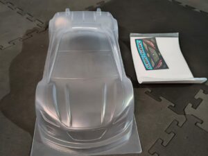 SB014 Subrc Aquilla 1/10 Touring Car Bodyshell 190mm Regular 0.7mm