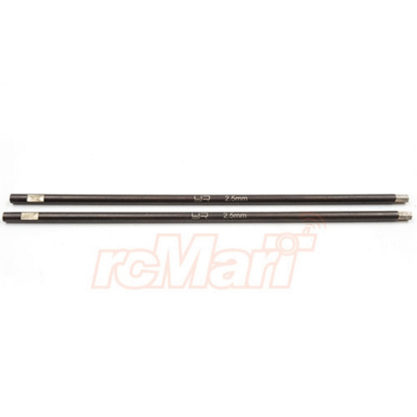 YT-0165 Spring Steel Allen Wrench Replacement Tip 2.5mm X 120mm 2 pcs