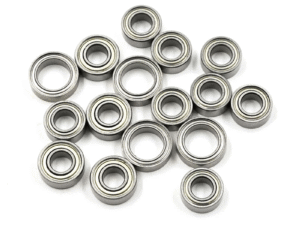 YBS-0003 Steel Bearing Set (16pcs) For Tamiya TT-02 TT02S
