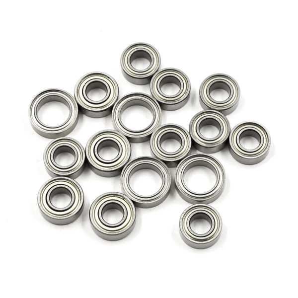 YBS-0003 Steel Bearing Set (16pcs) For Tamiya TT-02 TT02S