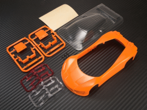600500O PN Racing Mini-Z Concept C9 ABS Car Body Kit Orange