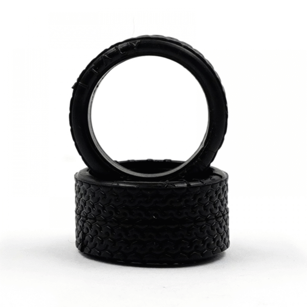 MZR-V1RR15 Marka V1 Mini-Z RCP Rubber Rear Radial Tire 15 degree Medium (1 Pair)