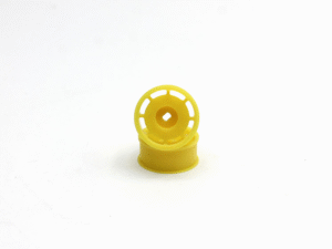 RX607F125Y Reflex Racing Flat Dish AWD Wheel F+1.25 - Yellow