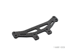 168103 Rear Shock Tower, Graphite 2.5 mm - Rally