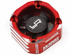 YA-0576RD Yeah Racing Aluminum Case Tornado 30mm Booster Fan Red