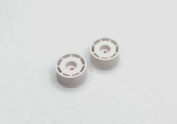 RX607R125W Reflex Racing Flat Dish AWD Wheel R+1.25 - White