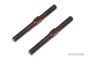 920332 M3 * 32 H3 mm Adjustable Turnbuckle S2, Red (2)