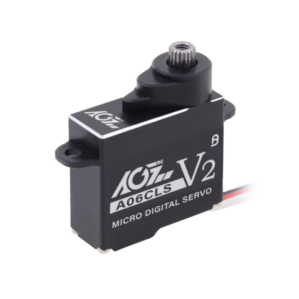 A06CLSV2 AGFRC A06CLS 7g Aluminum Case 0.066Sec 2.2KG Super Speed 8mm Micro Coreless Servo for Small Size RC Model