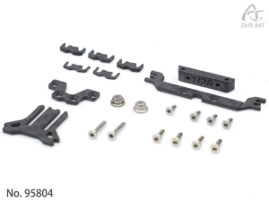 95804 1/28 CARBON BODY MOUNT SET DRIFT ART DA3S 3 [ DRIFTART ]