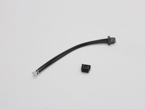 RRE010-5 Reflex Racing 50mm ESC Connection Wire - Black Silicone Sheathing 5 pack