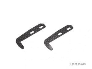 128248 Battery Mount Holder 2.0 mm Carbon Fiber - T3M/R3