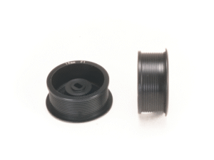 MA4088F1-19 PN Racing Mini-Z AWD Machine Delrin Cut Black Formula 8.5x19mm Flanged Wheel F1