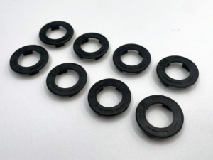 RX601B Reflex Racing Speed Dish Side Wall Plate Set (22.0,22.2,22.4,22.6) - Black