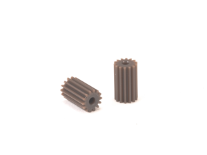 MR2714WC PN Racing PNWC Machine Cut Delrin 64P 14T Long Pinion (2pcs) (Brown)