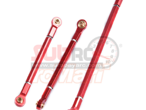 XS-SCX230044RD Aluminium 6061 T6 tie rod for axial SCX10 II red