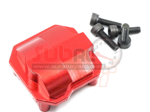 XS-SCX230049RD Aluminium 6061 T6 front/rear axial cover for axial SCX10 II red
