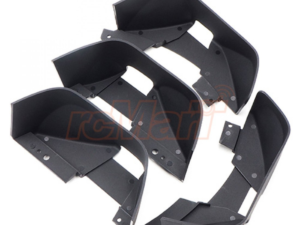 XS-SCX230091 Xtra Speed Plastic Inner Fender Set Black For Axial SCX10 II