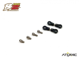 BZ17-12 BZ2017 Rear Camber Link and Ball Heads (2 set)