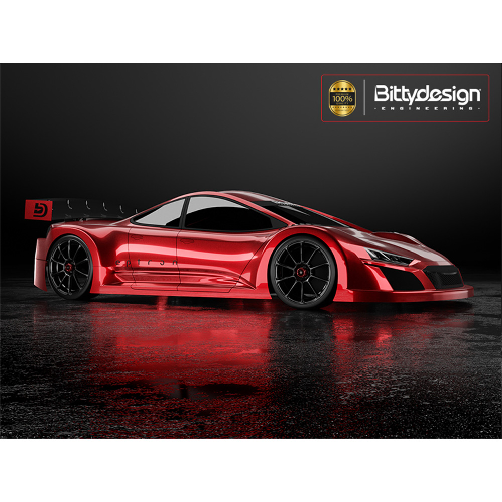 BDMZ-ETR Bittydesign Eptron Clear Body Set For 1/28 Mini-Z