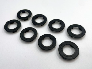 RX608B Reflex Racing Speed Dish Side Wall Plate Set (22.40, 22.60, 22.80, 23.00) - Black