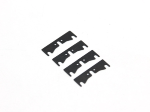 RX28A-18 Reflex Racing RX28 0.25mm Laser-Cut Bulkhead Ride Height/Roll Center Shims (4 pcs)