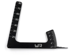 YT-0056BK 3 in 1 Camber Gauge (BK) for all 1/8 & 1/10 on road cars