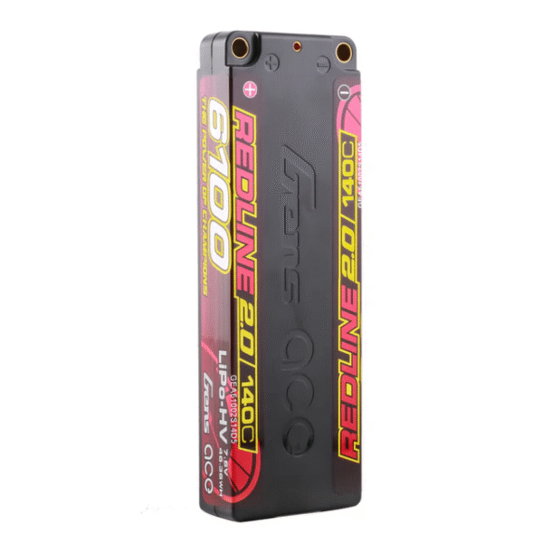 GEA61002S14D5 Gens ace Redline 2.0 Series 6100mAh 2S 7.6V 140C HardCase HV Lipo Battery Pack with Hardcase 56# - Image 2