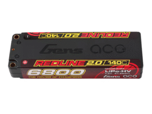 GEA68002S14D5 Gens ace Redline 2.0 Series 6800mAh 2S1P 7.6V 140C HardCase HV Lipo Battery Pack with Hardcase 57